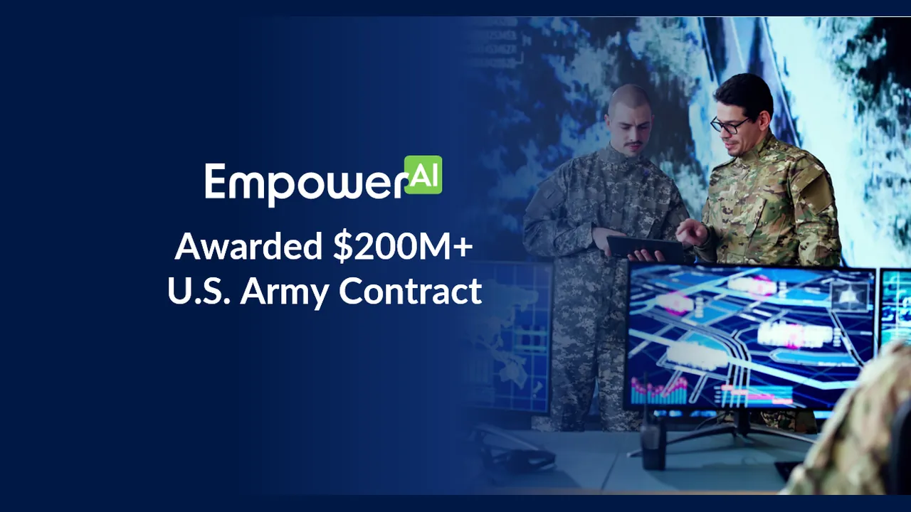 Empower AI awarded $200M+ U.S. Army contract